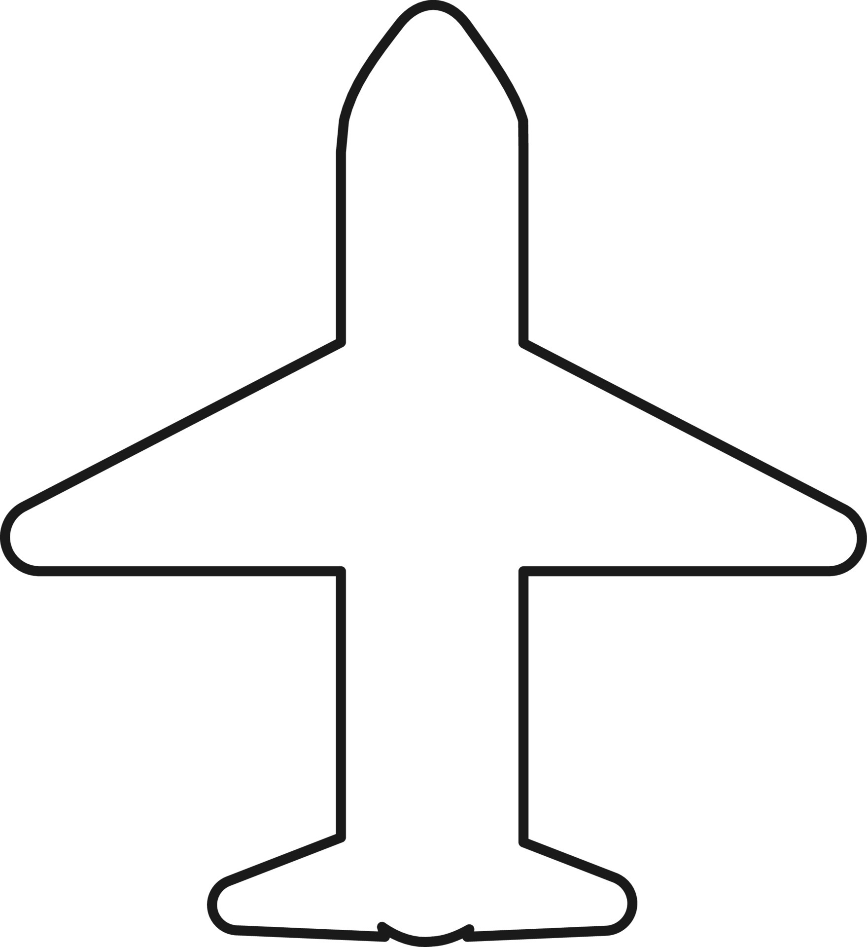 Самолет из картона - Мастерилка